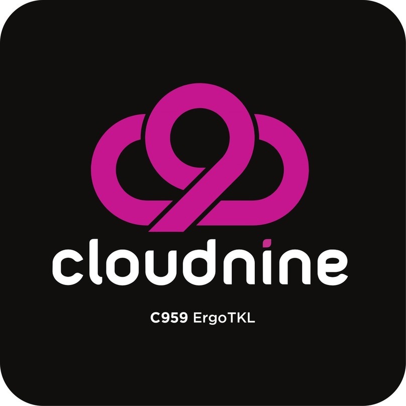 Cloud Nine Ergo C959 User manual