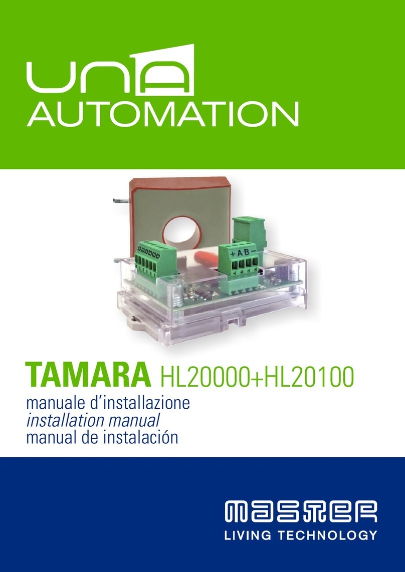 UNA AUTOMATION TAMARA HL20000 User manual