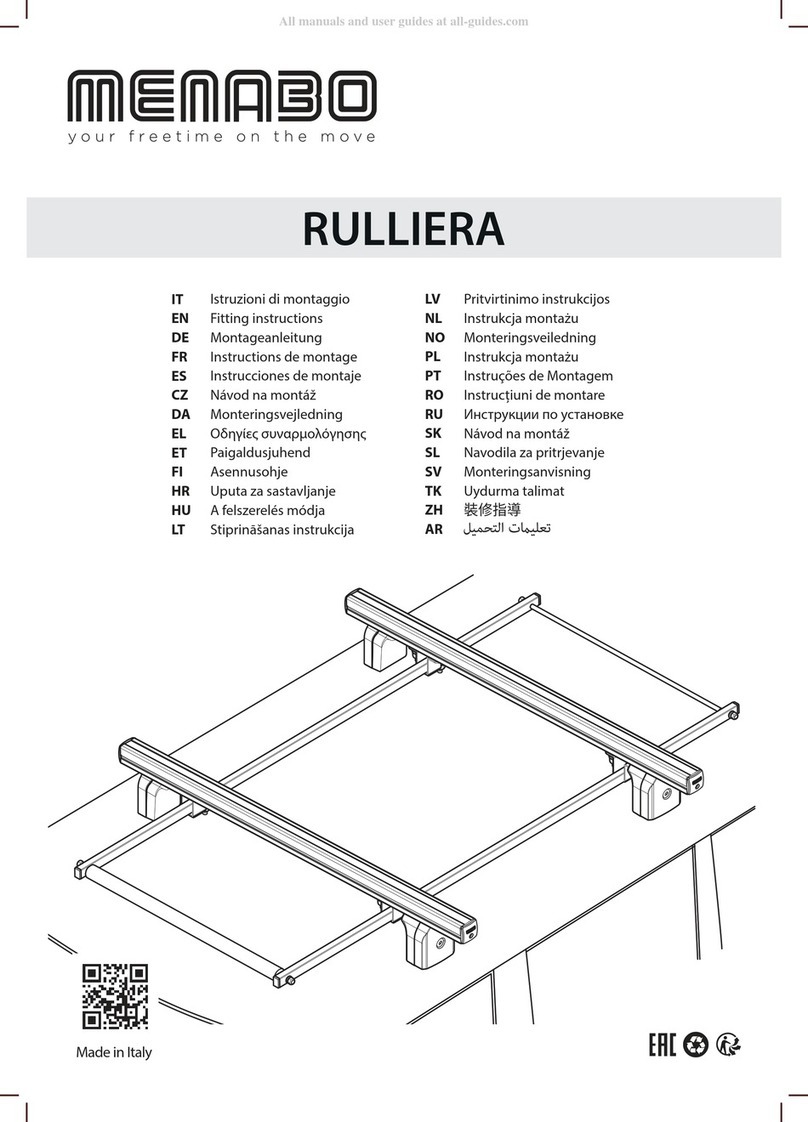 Menabo RULLIERA User manual