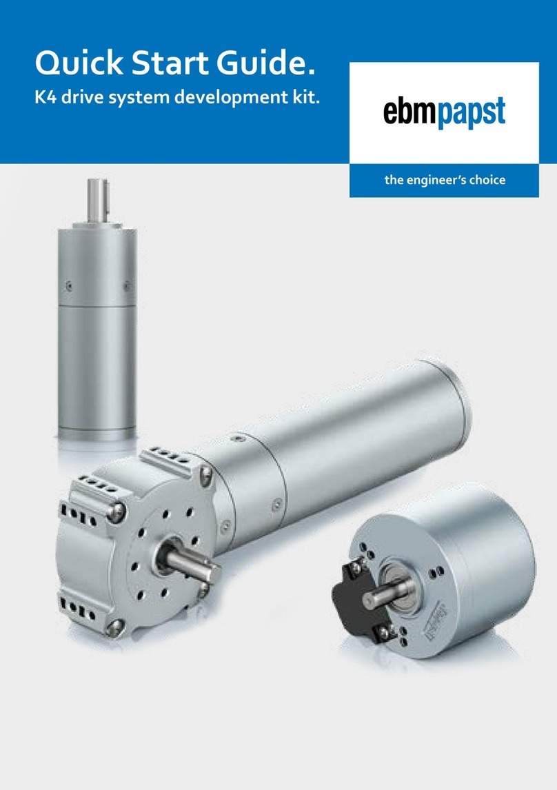 Ebmpapst K4 quick start guide