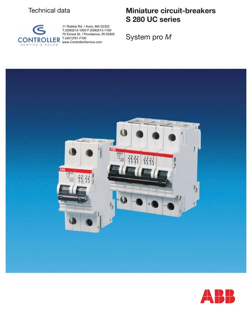 ABB S 280 UC Series Instruction manual