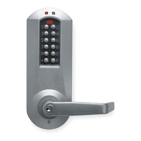 Kaba 5 00 Series installation instructions