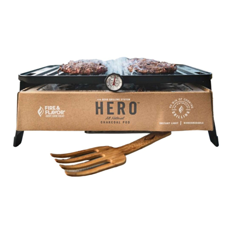 Fire & Flavor HERO GRILL quick start guide