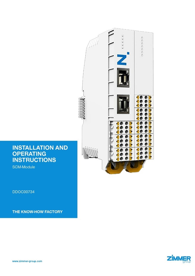 Zimmer DDOC00734 manual