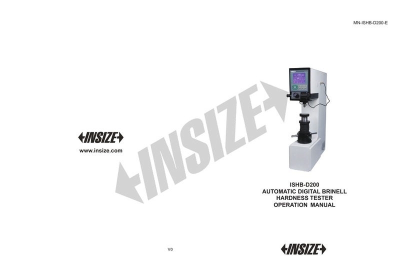 insize ISHB-D200 User manual