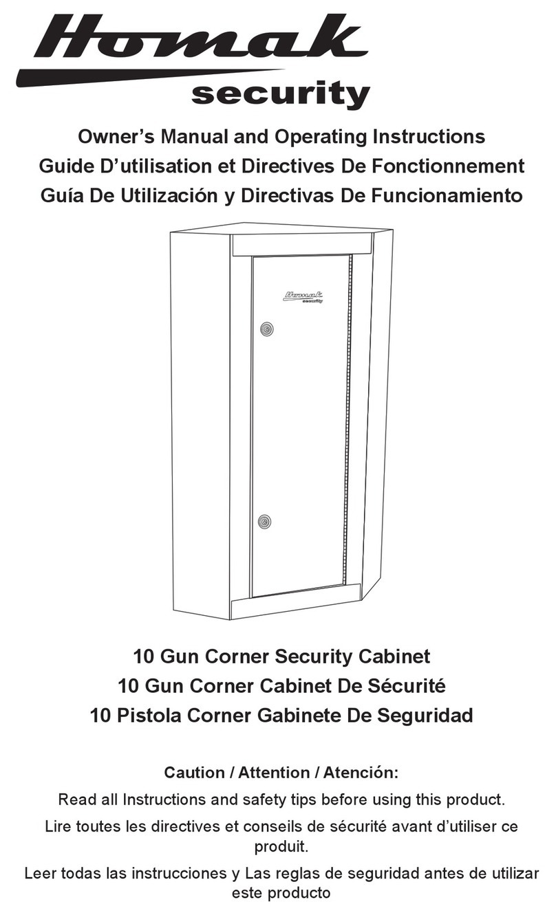 Homak security Manual