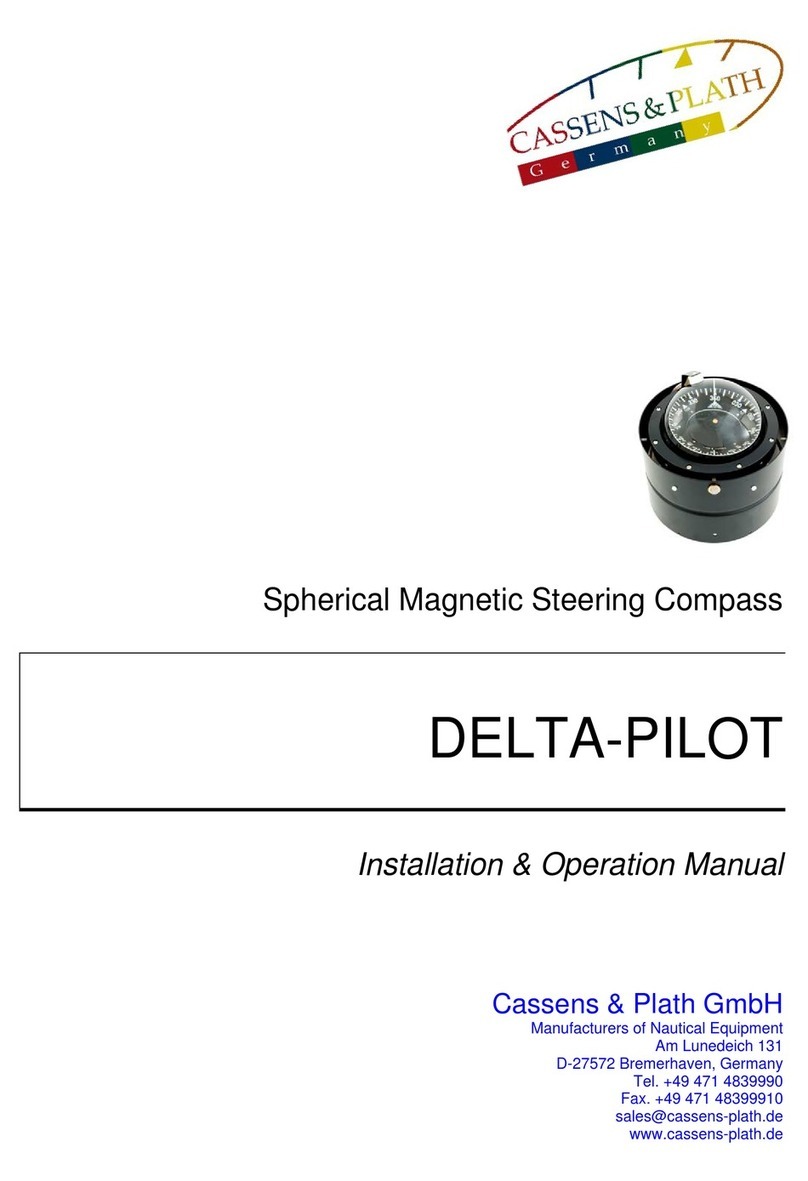CASSENS & PLATH DELTA-PILOT User manual