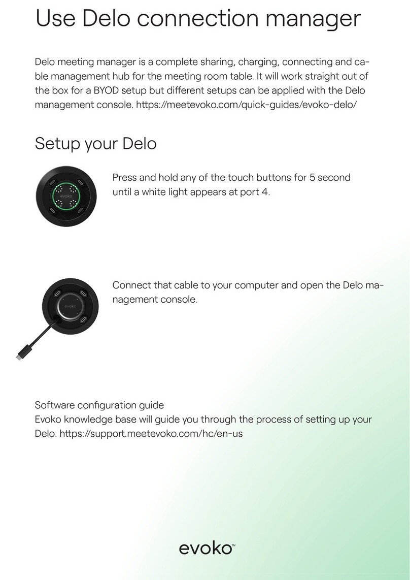 EVOKO Delo user guide