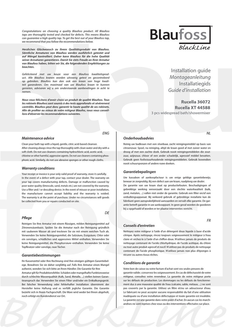 Blaufoss Rucella 36072 User manual