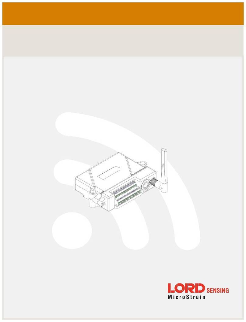 Lord MicroStrain V-Link-200 user manual