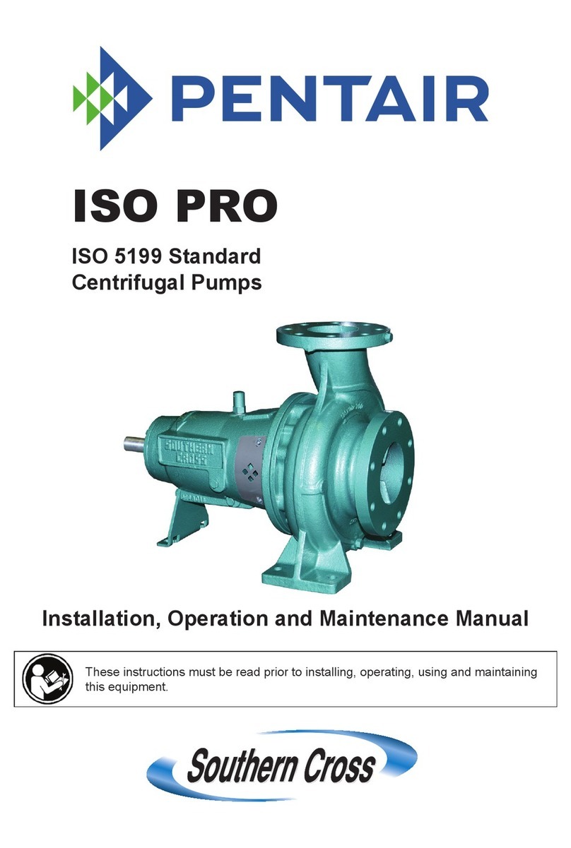 Pentair ISO PRO Installation, operation and maintenance manual