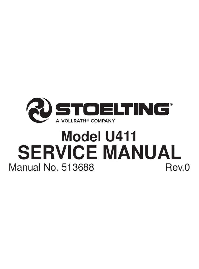 Vollrath Stoelting U411 User manual