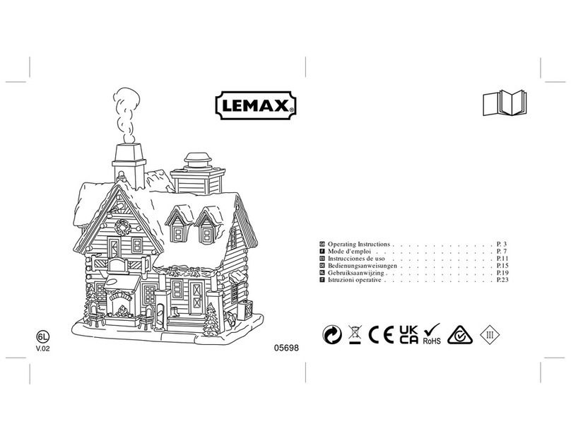 LEMAX 05698 operating instructions