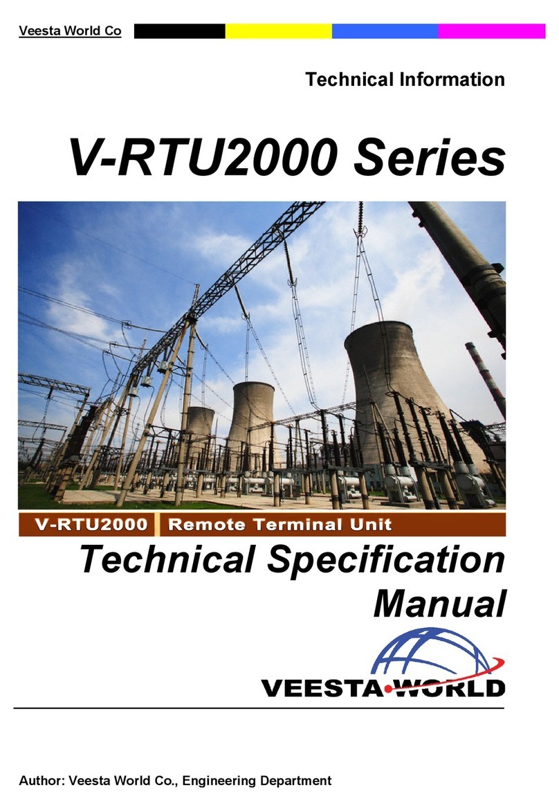 Veesta World V-RTU2000 Series technical information