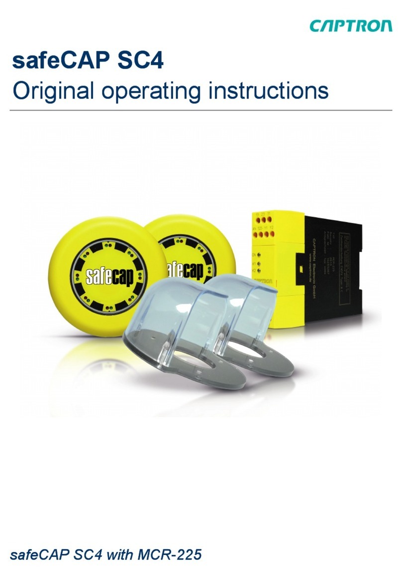 Captron safeCAP SC4 Original operating instructions