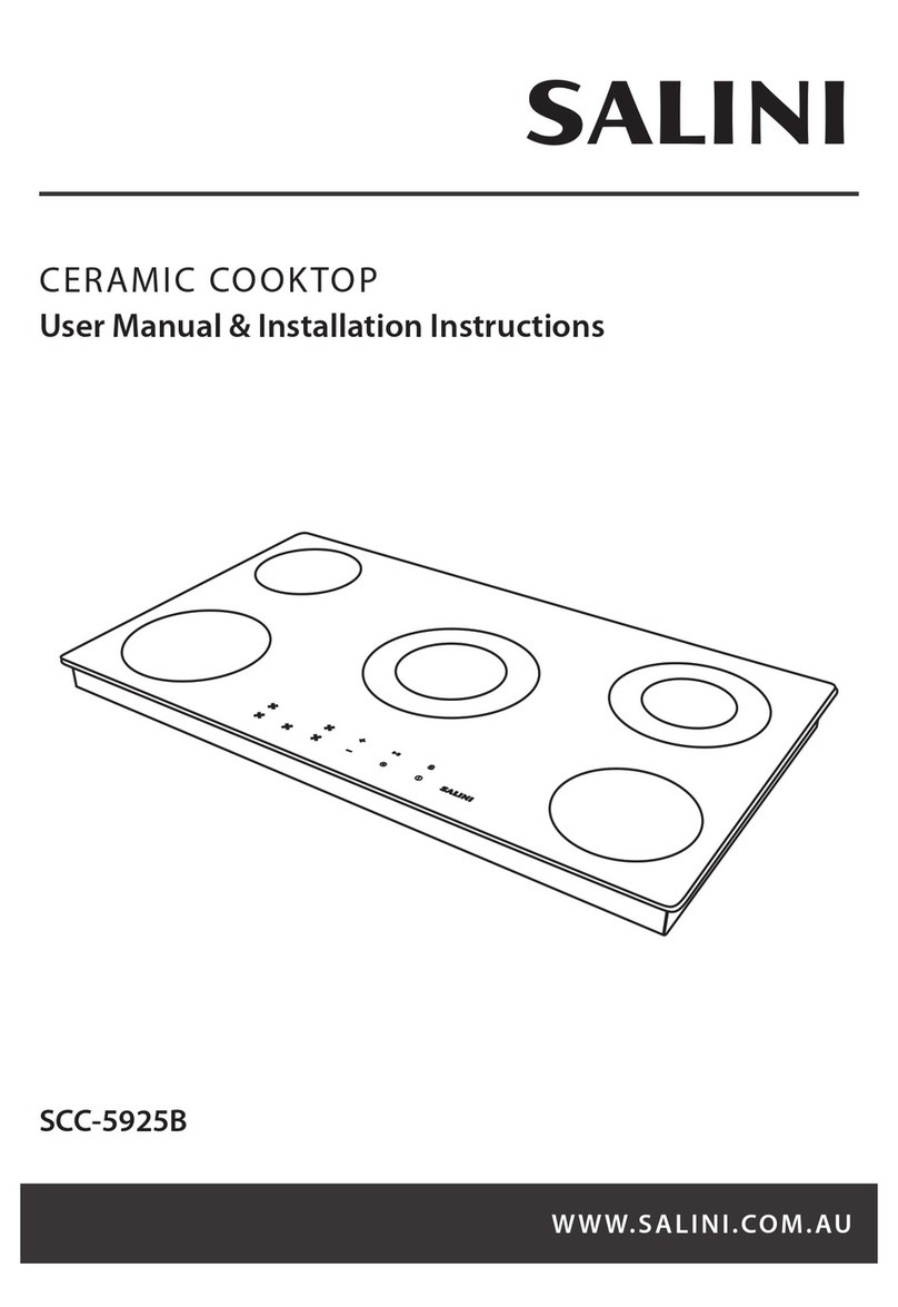 Salini SCC-5925B User's manual & installation instructions