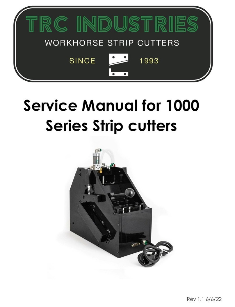 TRC 1000 Series Service manual