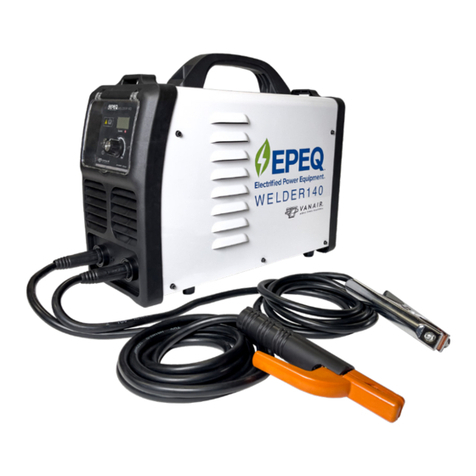 Vanair EPEQ WELDER140 instruction manual