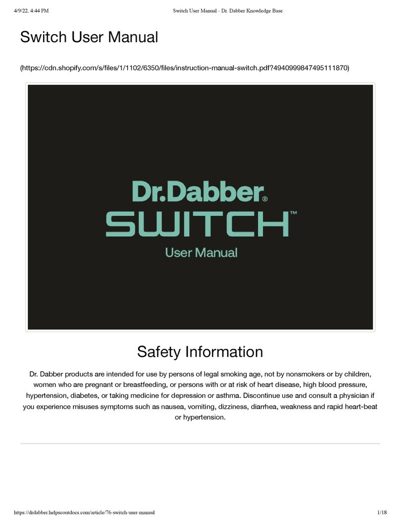 Dr.Dabber Switch User manual