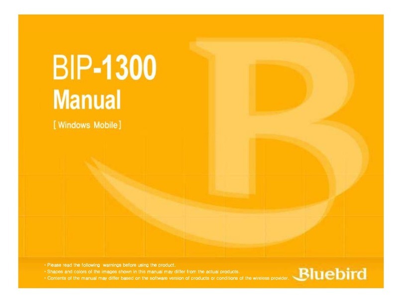 Bluebird BIP-1300 User manual