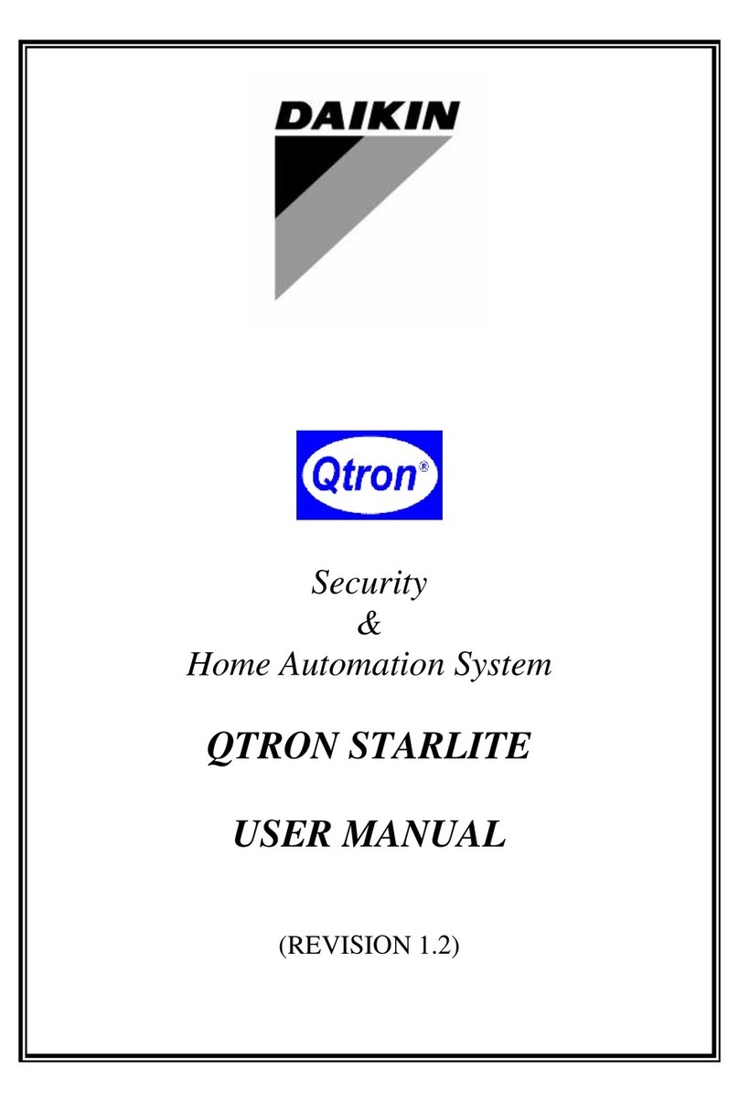 Daikin QTRON STARLITE user manual