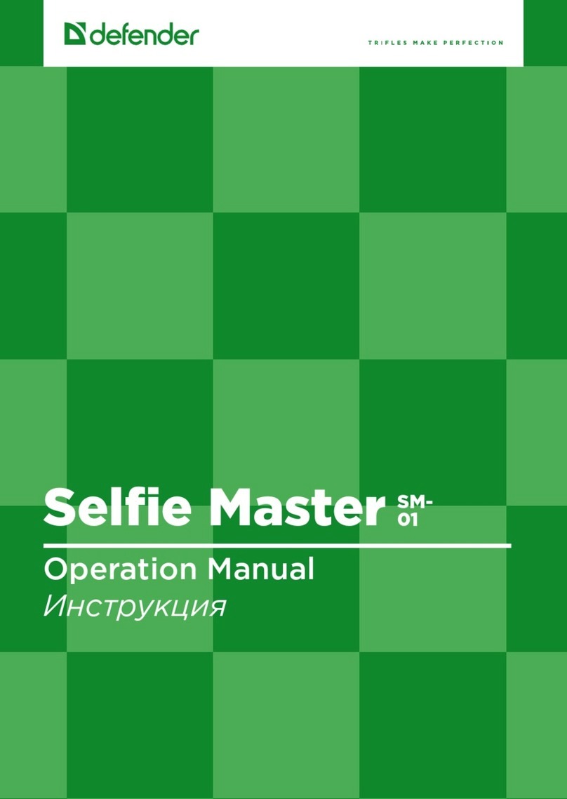 Defender Selfie Master SM-01 Operation manual