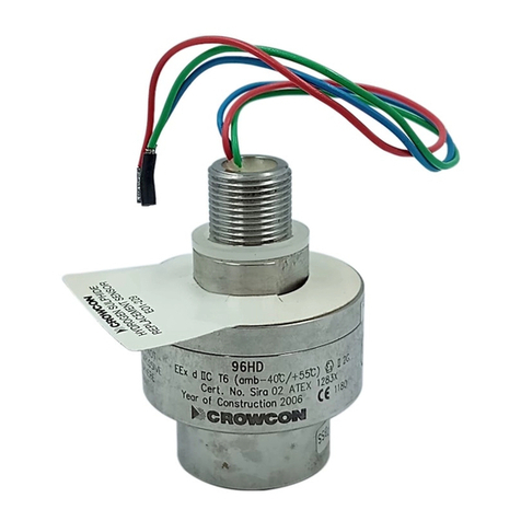 Crowcon 96HD Series quick start guide