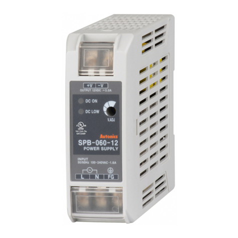 Autonics SPB Series User manual