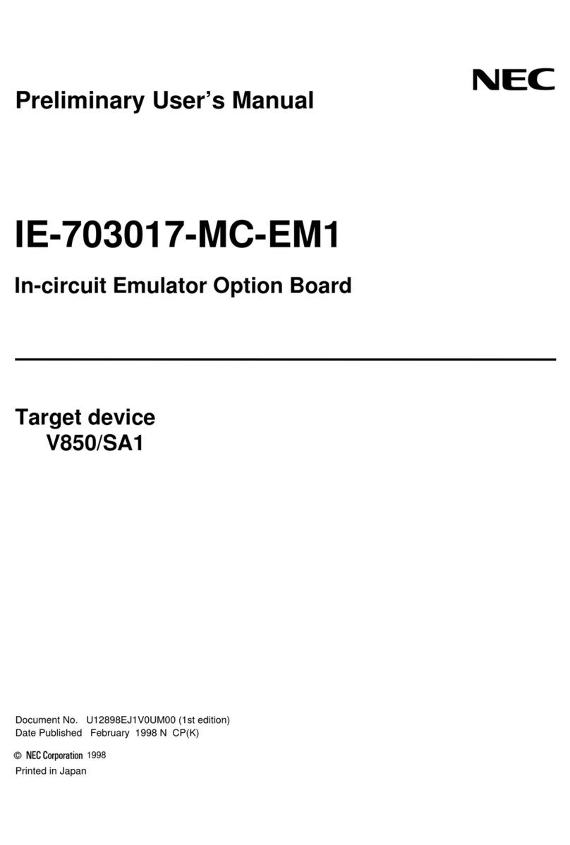 NEC IE-703017-MC-EM1 user manual