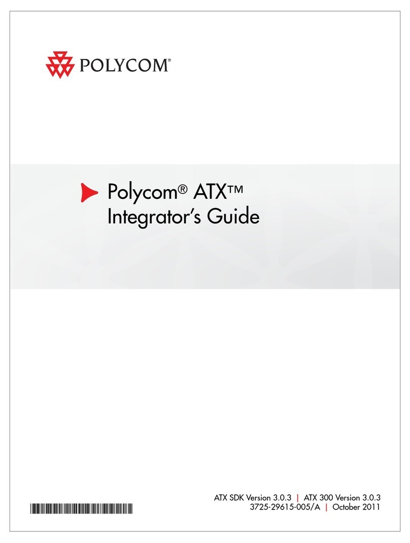 Polycom ATX 200 Integrator guide