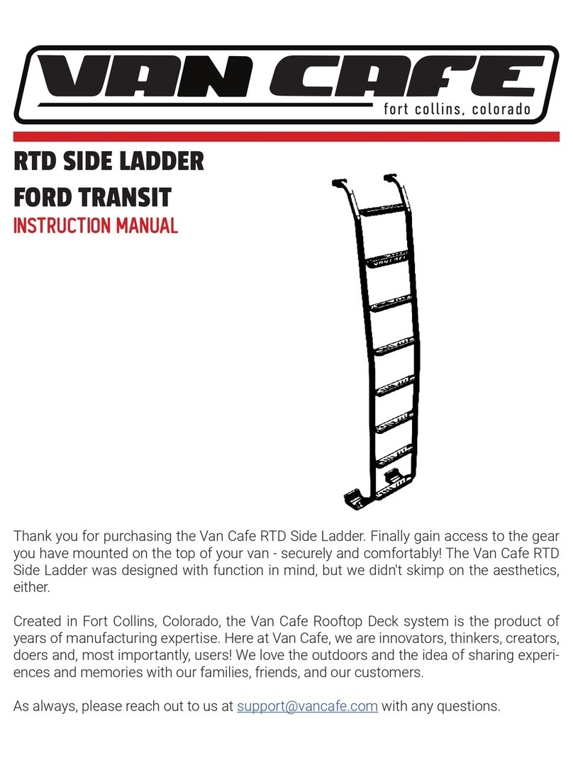 VAN CAFE RTD User manual