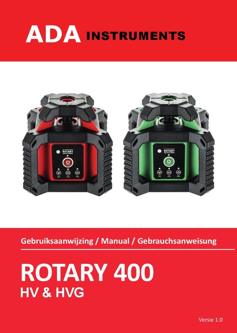 A/DA ROTARY 400 HV manual