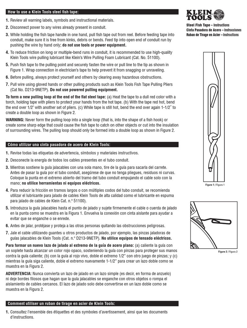 Klein Tools 56334 User manual