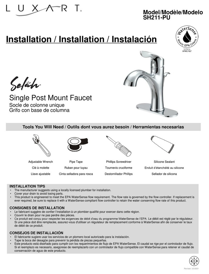 Luxart Selah SH211-PU User manual