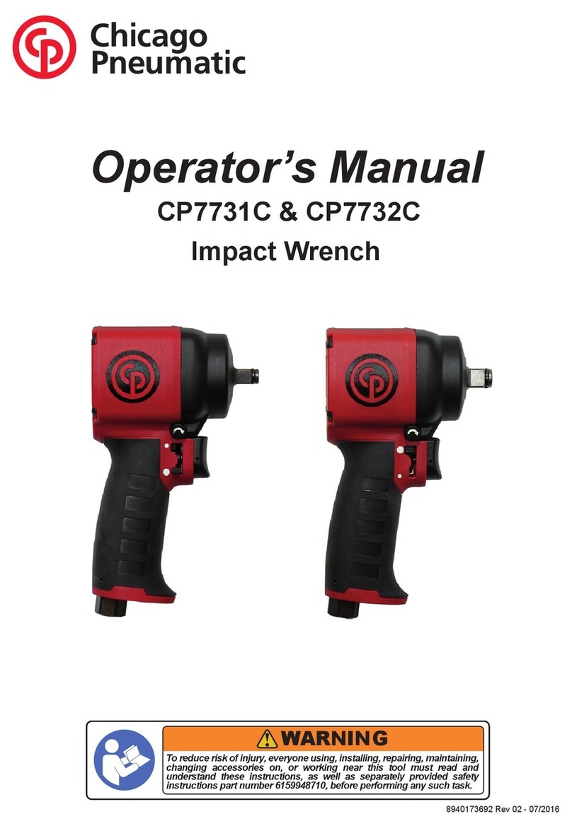 Chicago Pneumatic CP7731C User manual