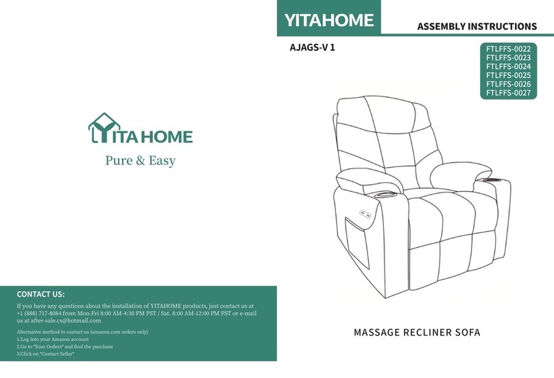 YitaHome AJAGS-V1 Assembly instructions