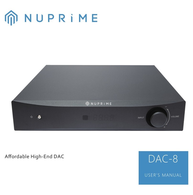 NuPrime DAC-8 user manual