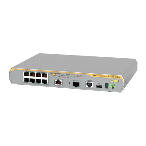 Allied Telesis x330 Series installation guide