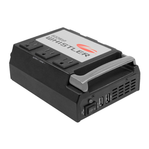 Whistler XP600i owner's manual