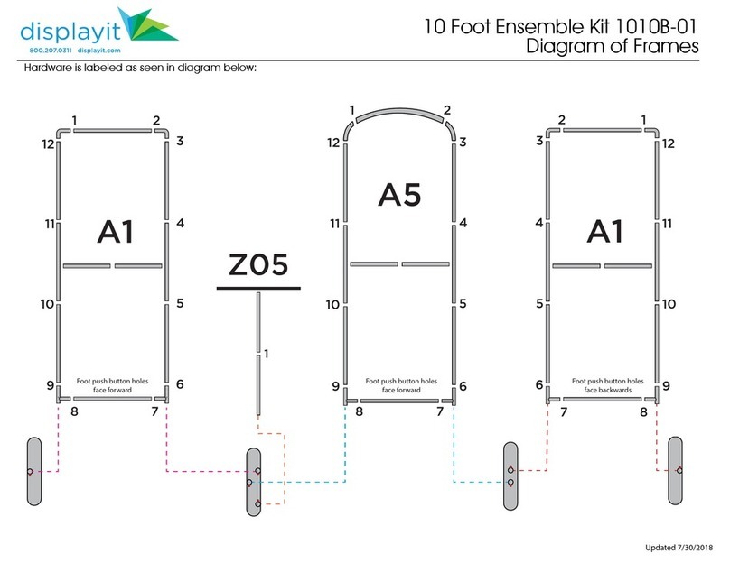 displayit 1010B-01 User manual