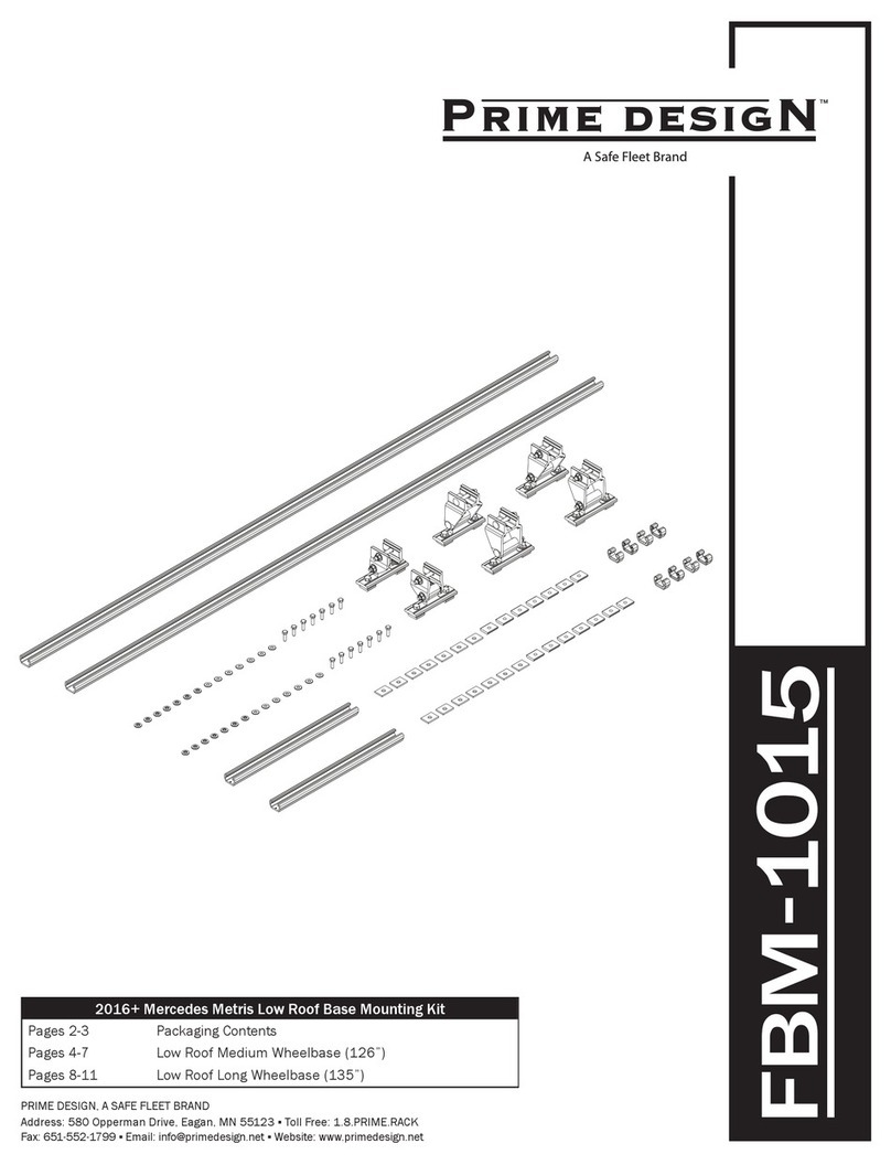 Safe Fleet Prime Design FBM-1015 Assembly instructions Safe Fleet Prime Design FBM-1015 Assembly instructions