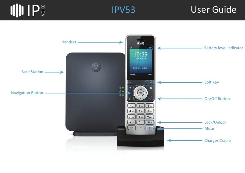 IP VOICE IPV53 user guide