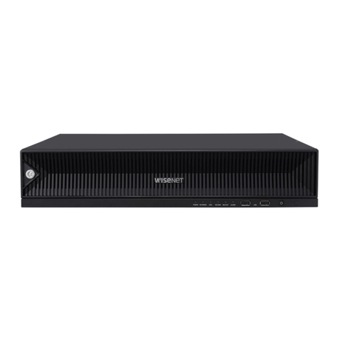 Wisenet PRN-3200B2 User manual