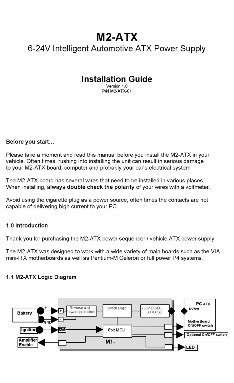 mini-box M2-ATX-01 User manual