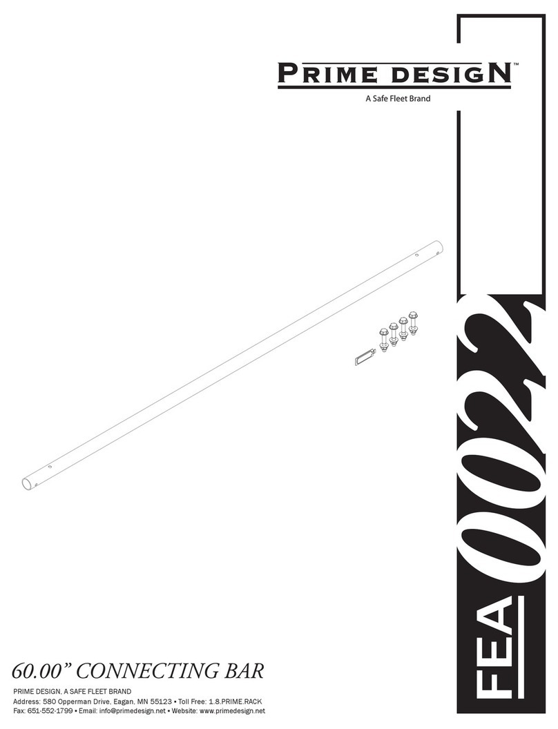Safe Fleet Prime Design FEA-0022 Assembly instructions