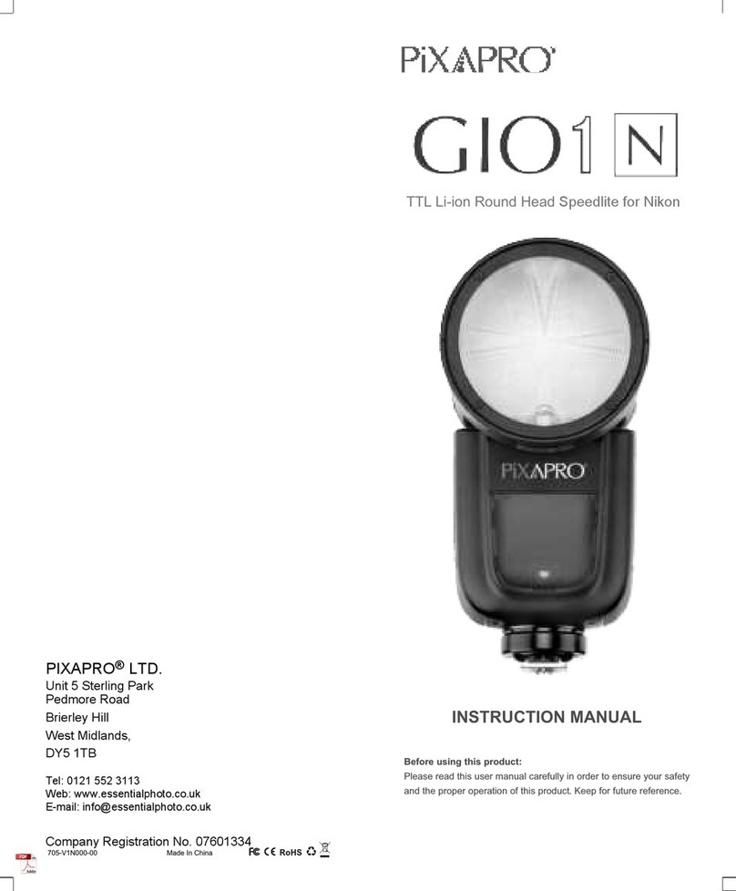 Pixapro GIO1N instruction manual