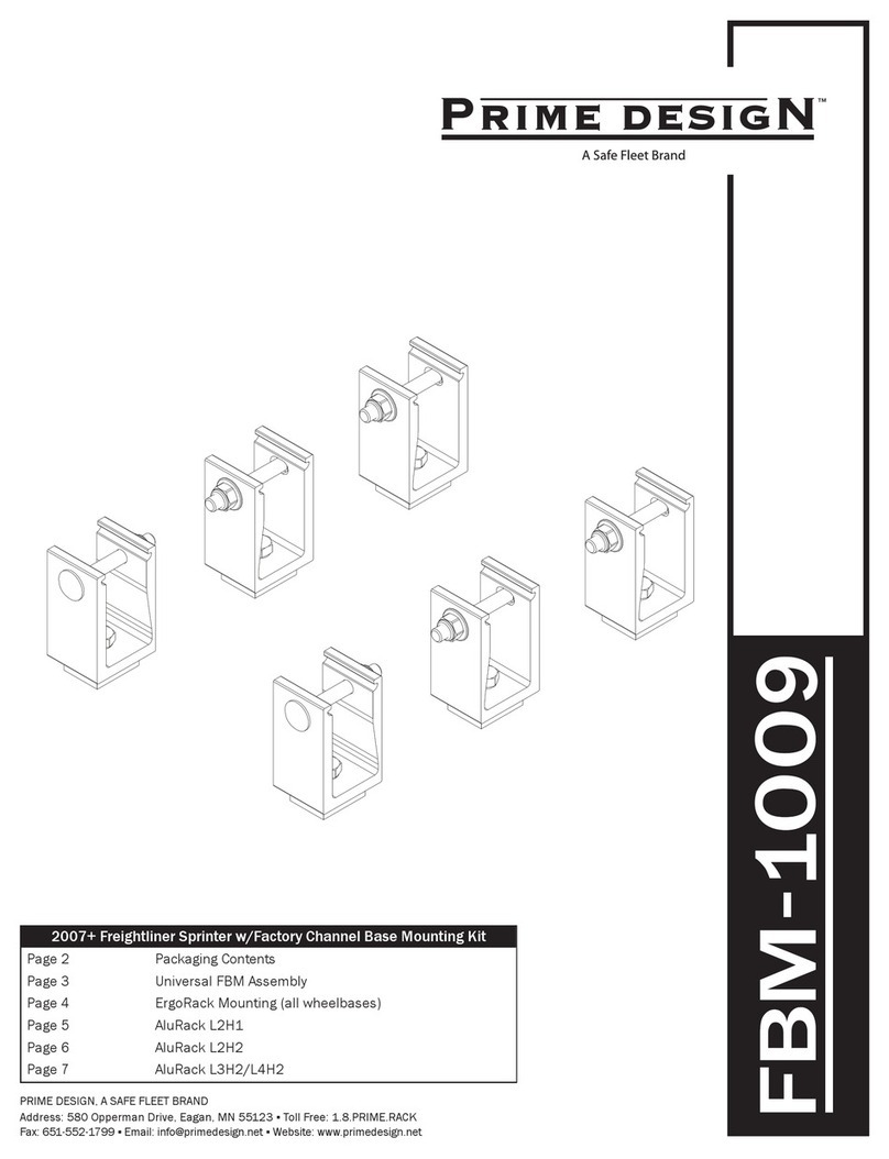 Safe Fleet Prime Design FBM-1009 User manual Safe Fleet Prime Design FBM-1009 User manual
