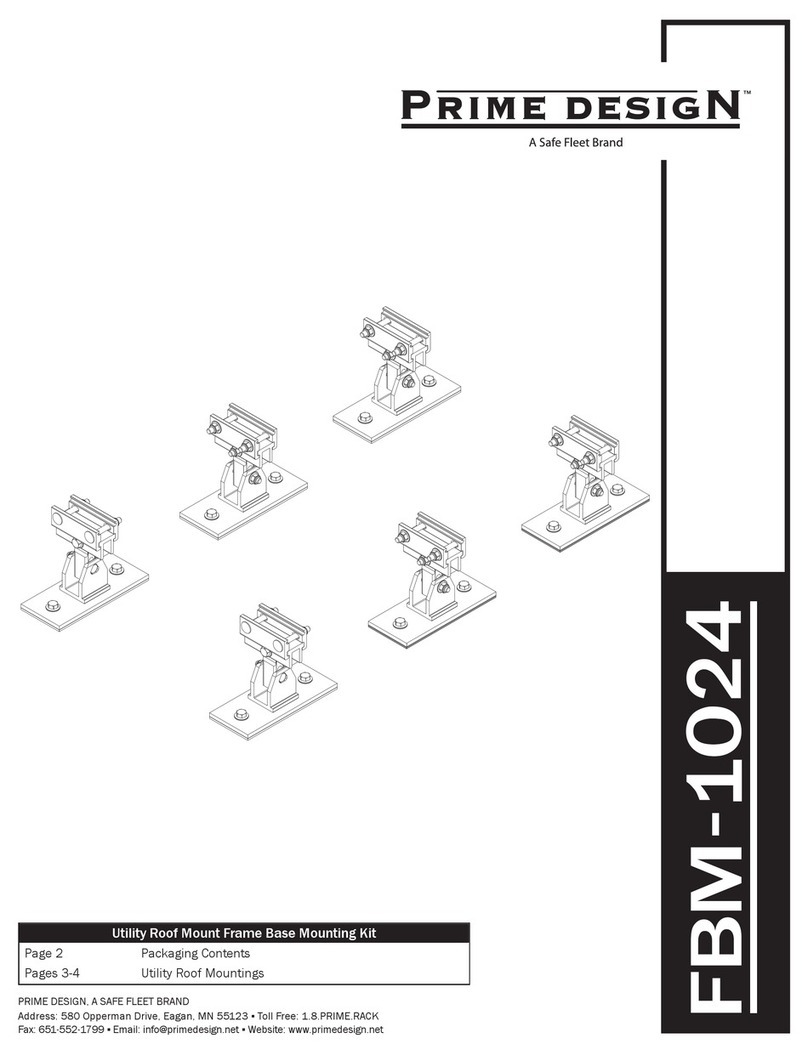 Safe Fleet Prime Design FBM-1024 Assembly instructions