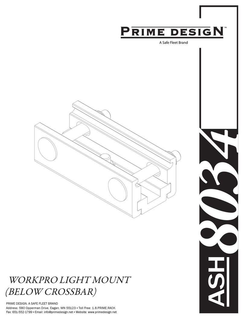 Safe Fleet Prime Dresign ASH-8034 Assembly instructions