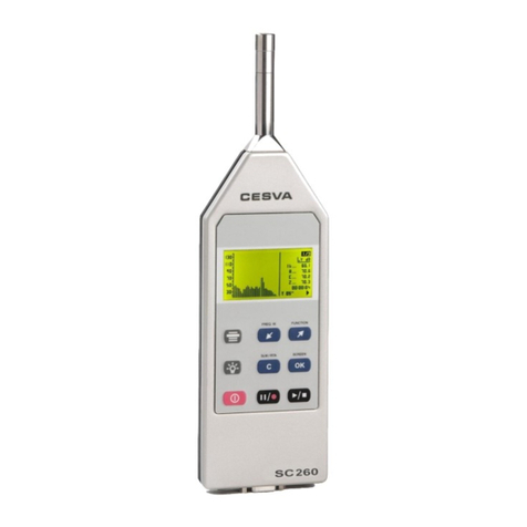 CESVA SC260 User manual